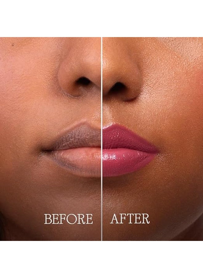 كيرو مرطب شفاه كيرو فلور سيروم - همس البتونيا، 2 غرام | مرطب شفاه ملون غني بحمض الهيالورونيك والزيوت الزهرية وزبدة الشيا | عناية مغذية، ناعمة، وندية للشفاه - Image 4